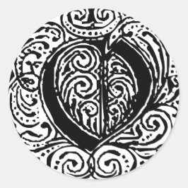 Monarchia "O" Ronde Sticker