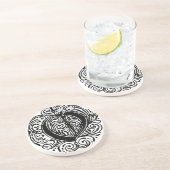 Monarchia "O" Zandsteen Onderzetter (Zijkant)