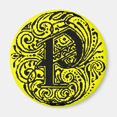 Monarchia "P" Magneet (Voorkant)