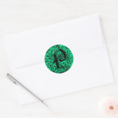 Monarchia "P" Ronde Sticker (Envelop)