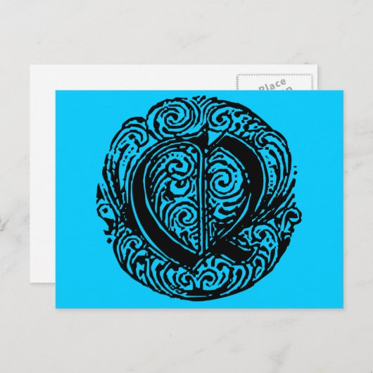 Monarchia "Q" Briefkaart (Voorkant / Achterkant)