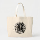 Monarchia "R" Grote Tote Bag (Voorkant)