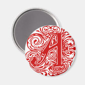 Monarchia Red "A" Magneet (Voorkant / Achterkant)