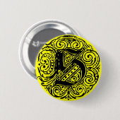 Monarchia "S" Ronde Button 5,7 Cm (Voorkant /achterkant)