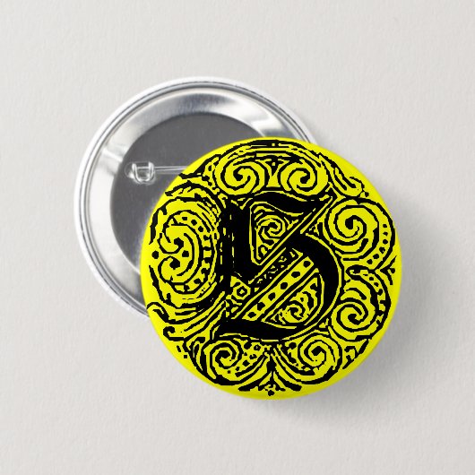 Monarchia "S" Ronde Button 5,7 Cm (Voorkant /achterkant)