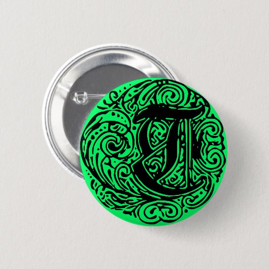 Monarchia "T" Ronde Button 5,7 Cm (Voorkant /achterkant)