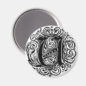 Monarchia "U" Magneet (Voorkant / Achterkant)