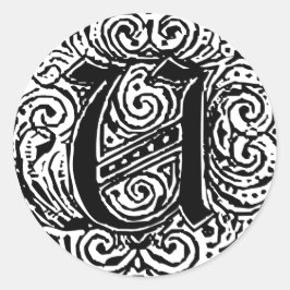 Monarchia "U" Ronde Sticker