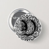 Monarchia "V" Ronde Button 5,7 Cm (Voorkant /achterkant)