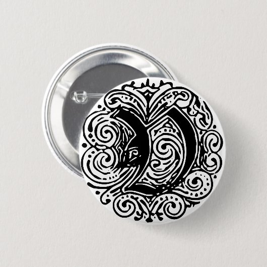 Monarchia "V" Ronde Button 5,7 Cm (Voorkant /achterkant)