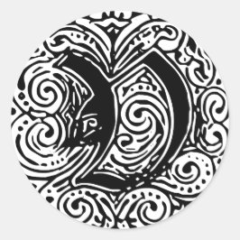 Monarchia "V" Ronde Sticker