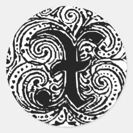 Monarchia "X" Ronde Sticker