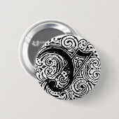 Monarchia "Y" Ronde Button 5,7 Cm (Voorkant /achterkant)