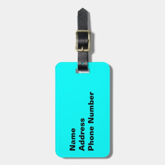 Monarchia "Z" Bagagelabel (Voorkant verticaal)