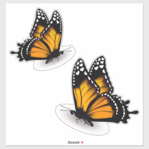 Monarchs Auto Decal Sticker