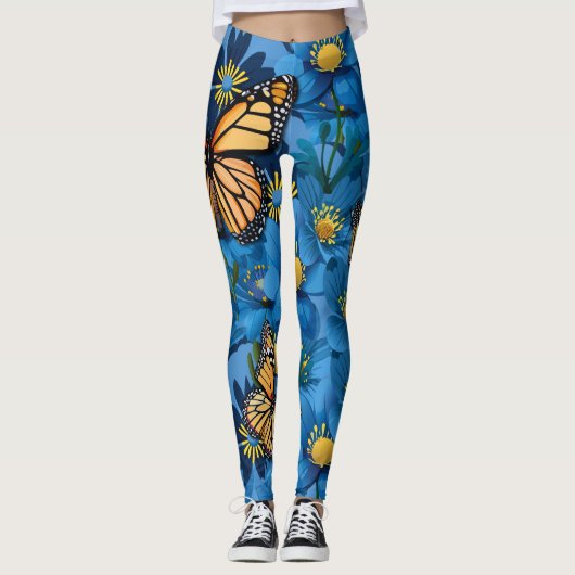 "Monarchs" Legging (Voorkant)