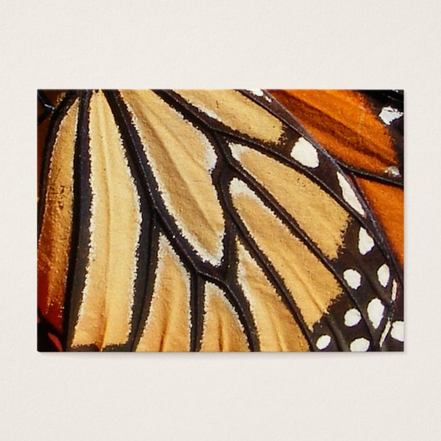 Monarchvleugel ~ ATC Visitekaartjes (Voorkant)
