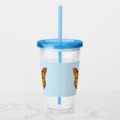 Monarchvlinder Acryl Drinkbeker (Rechts)