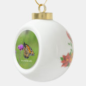 Monarchvlinder bal of sneeuwvlok ornament (Rechts)