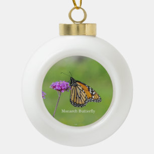 Monarchvlinder bal of sneeuwvlok ornament