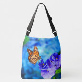 Monarchvlinder bedreigde wilde dieren crossbody tas (Voorkant)