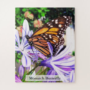 Monarchvlinder Bestuivend Insect 56 Stukken Legpuzzel