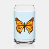 Monarchvlinder Blikvorm Glas (Achterkant)