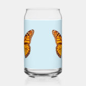 Monarchvlinder Blikvorm Glas (Links)