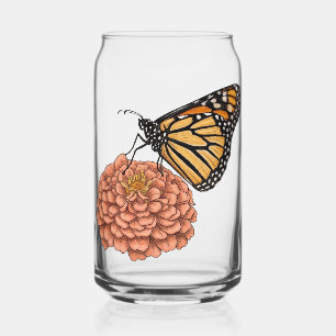 Monarchvlinder Blikvorm Glas