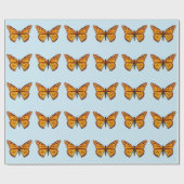 Monarchvlinder Cadeaupapier (Vlak)