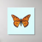 Monarchvlinder Canvas Afdruk (Voorkant)