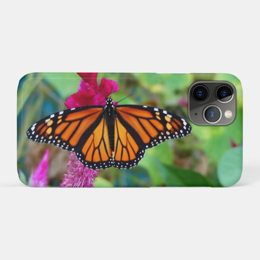 Monarchvlinder Case-Mate iPhone Case (Achterkant (horizontaal))
