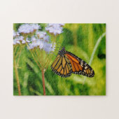  monarchvlinder close-up kunstpuzzel legpuzzel (Horizontaal)