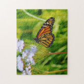  monarchvlinder close-up kunstpuzzel legpuzzel (Verticaal)