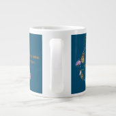 Monarchvlinder Grote Koffiekop (Achterkant)