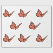 monarchvlinder-inpakpapier cadeaupapier (Vlak)