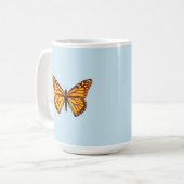 Monarchvlinder Koffiemok (Voorkant links)