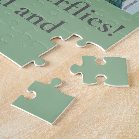 Monarchvlinder Legpuzzel (Zijkant)