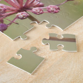 Monarchvlinder mannetje op moeraszijde legpuzzel (Zijkant)