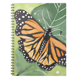 Monarchvlinder | Mooie Aquarel Notitieboek