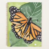 Monarchvlinder | Mooie Aquarel Planner (Voorkant)