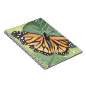 monarchvlinder | Mooie Waterverf Notitieboek (Rechterzijde)