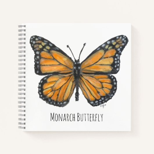Monarchvlinder notitieboek (Voorkant)