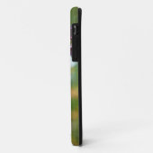 Monarchvlinder op paarse vlinderstruik Case-Mate iPhone case (Achterkant/links)