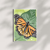 Monarchvlinder | Schilderen Aquarel Poster