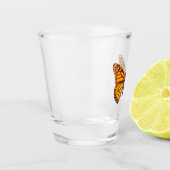 Monarchvlinder Shot Glas (Links)