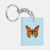 Monarchvlinder Sleutelhanger (Voorkant Links)