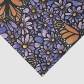 Monarchvlinder                                  tissuepapier (Detail)