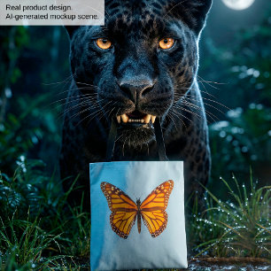 Monarchvlinder Tote Bag