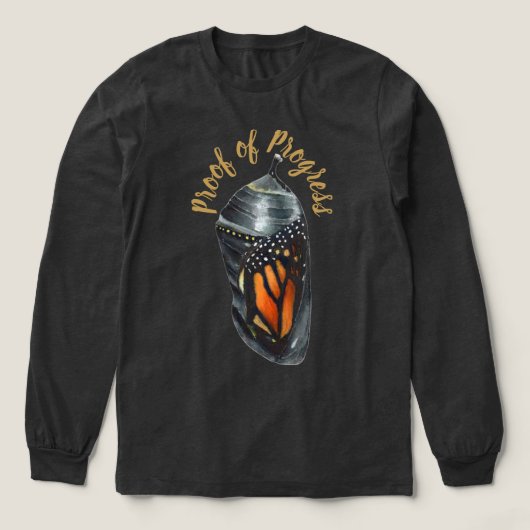 Monarchvlinder Tri-Blend Shirt (Voorkant)